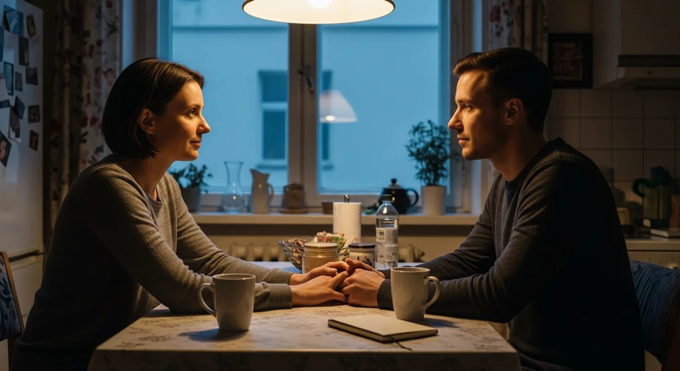 Pár plánuje rozpočet na liečbu neplodnosti pri kuchynskom stole