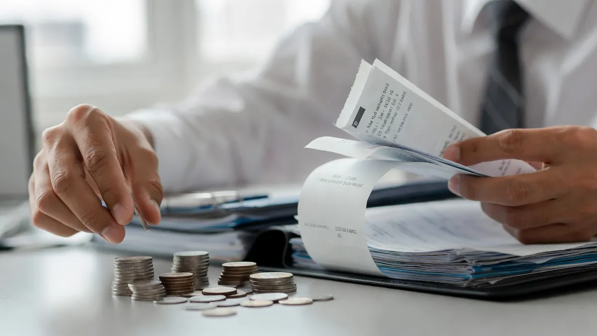 Ruka ukladajúca mince - Konsolidácia úverov