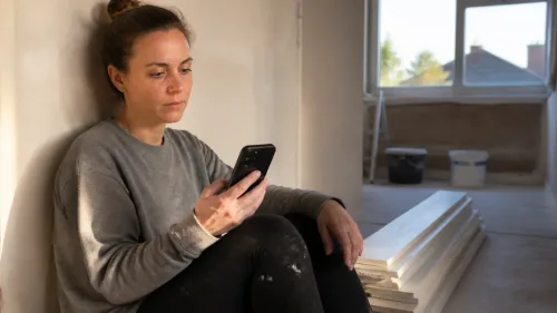Majiteľ bytu zadáva mimoriadnu splátku hypotéky cez mobil