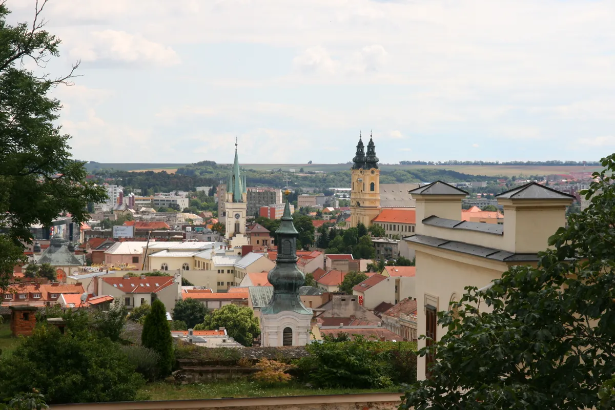 Pohľad na mesto Nitra