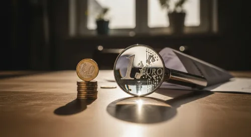 Ruka držiaca bankovky v hodnote 200 eur