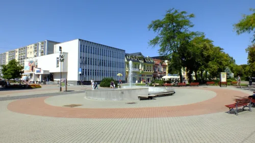 Centrum mesta Humenné