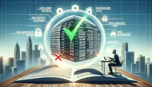 Grafik znázorňujúci rastúce úverové skóre